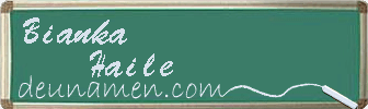 Bianka Haile Visitenkarte